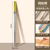 Palillos de cristal de titanio puro de colores para uso doméstico, antideslizantes, resistentes al moho, juegos individuales para cada persona, empaque en caja de regalo, antibacterianos y resistentes a altas temperaturas