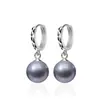Elegantes pendientes de perlas de plata de ley 925, nuevo estilo 2026, lujo ligero, modernos, versátiles y adecuados para mujeres