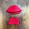 Ropa para Muñeca de Algodón de 10 cm Labubu Sombrero de Pescador Peto Pequeño Colgante Sombrero Conjunto de Ropa de Repuesto Accesorios