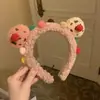 Adorable Diadema de Peluche de Oso para el Cabello para Mujeres, Diadema para Lavarse la Cara, Diadema de Celebridad de Internet, Accesorios para el Cabello, Regalo Transfronterizo, Venta al por Mayor