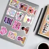 50 K-Pop Nuevos: Stickers Grupales de Chicos Cazadores Decorativos DIY para Taza de Agua Funda de Teléfono Móvil Impermeables Populares Transfronterizos