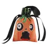 Calabaza de Halloween Dulce o Truco Cara de Fantasma Fantasma Regalo Bolsa de Dulces Fiesta Festival Dibujo Animado Atmósfera Creativa Bolsa de Tote