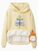 Suéter de Estación Independiente Europea y Americana de eBay para Mujer Otoño e Invierno con forro polar Suéter con Capucha en stock Libélula Combinable Casual Camiseta de Manga Larga para Mujer