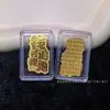 Pegatina para Teléfono de Oro Puro 999, Moneda de Oro para Atraer Riqueza, Tarjeta de los Cinco Dioses de la Riqueza, Estilo Mismo de Tiktok, Regalo al por Mayor