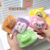 Linda Caricatura Peluche Monedero Color Caramelo Mini Suave Lindo Bolsa para Guardar Monedas Estudiante Portátil Bolsa para Audífonos Al por Mayor