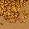 Fabricante de Bobina de 3mm Atacado Fio de Ouro Trançado Artesanal DIY Joias Pulseira Colar Corda Intervalo Bobina Pequena Perfeita