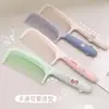 Nuevo Peine de Tres Filas de Cerdas, Peine de Cola Puntiaguda, Peine de Tres Filas Dentadas, Peine para el Cabello, Espejo de Maquillaje Pequeño
