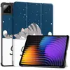 Para 2024 Capa Protetora para Tablet PC Xiaomi Pad 7 de 11,2 Polegadas com Suporte Triplo Dobrável Case Protetora para Tablet