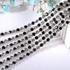 Grade de posicionamento de cores Cor garra Corrente 2/2,5 mm corrente de strass corrente de strass acessórios de vestuário diy capa de celular acessórios de cabelo