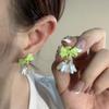 Plato de Incienso para Mosquitos Clip para la Oreja Sin Agujeros en la Oreja Sentido Avanzado Temperamento Simple Aretes de Joker Moda de Lujo Ligero Aretes Indoloros al Mayoreo