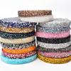 Faixa de strass de 1cm com broca de cola quente, tira de cristal, acessórios para roupas, sapatos, bolsa, calças, material DIY, acessórios