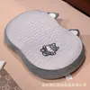 Almohada de Seda de Hielo Almohada para Dormir Oficina Dormitorio Espuma Viscoelástica Cojín Lumbar Regalo para Mayores Almohada para Siesta Infantil