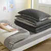 Set de Tres Piezas 100% Algodón para Dormitorio de Estudiantes Universitarios, Juego Completo de Colcha y Colchón, Sábana Individual de Algodón Puro, Funda de Colcha, Juego de Seis Piezas