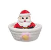 Brinquedos Squishy de Natal de Borracha Macia TPR para Alívio de Estresse Papai Noel Rena Boneco de Neve Enfeites de Mesa Presentes Atacado