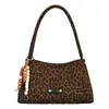 Bolso Bandolera Retro con Estampado de Leopardo de Moda para Mujer 2026 Primavera Nueva Moda Bolso Tote Casual Simple para el Día a Día Bolso de Hombro