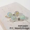 Cuentas Retorcidas con Lámina de Oro DIY Colorido Accesorios para Joyería Hecha a Mano Accesorios Materiales Cadena para Teléfono Móvil Hecha a Mano Collar Pendientes Colgante