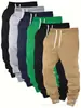 Novedades en moda masculina, productos transfronterizos en tendencia, ropa urbana masculina 2D de color liso, deportiva y elegante, diseño retro, en stock ahora