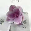 Película de impresión 3D cabeza de magnolia mesa de postres diy decoración de pastel tocado de minoría étnica material de flor artificial accesorios