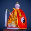 Capa de Taisuo Laojun Capa Taoísta Sancheng Zusheng Túnica Taoísta Chal Ropa de Hada Estatua de Dios Ropa de Tai Chi Bagua