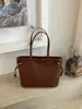 Bolso de hombro retro transfronterizo para mujer, nuevo bolso tote tejido versión coreana de gran capacidad, bolso de hombro casual, moderno