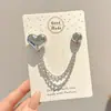 Herramienta para Ajustar el Dobladillo y el Puño de la Ropa, Acortador de Manga para Camisetas y Camisas, Gadget de Fijación Antideslizante, Hebilla de Ajuste con Cadena Magnética