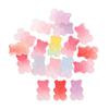 Imitación de caramelo suave estrella de cinco puntas amor accesorios de bricolaje crema accesorios de carcasa de teléfono móvil relleno de slime