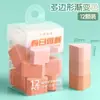 Nuevo Borrador de Degradado de Color Ins Estilo Simple Borrador de Lápiz 2b para Estudiantes de Primaria Alto Valor de Color Infantil Portátil