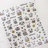 Adesivos de Unha Fofos Pochacco Coloridos Tendência Decalques de Unha Cartoon Girly 3D de Alta Qualidade Decorações