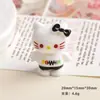 Accesorios de Resina DIY de Dibujos Animados Joyería Gatito Estéreo de Pie Pasador Funda para Teléfono Móvil Hebilla de Zapato Llavero Colgante Accesorios