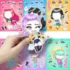 Lindas Chicas Cazadoras Grupo Vestir Pegatinas Rompecabezas DIY Cuaderno Hecho a Mano Decoración de Teléfono Pegatinas Impermeables de PVC Venta al por Mayor