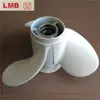 Hélice de popa 9.9/15HP. Hélice de popa de liga de alumínio com três pás (local)