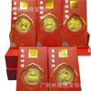 2025 Año del Serpiente Lámina de Oro Apertura Monedas de Oro Zodiaco Serpiente Dibujo Animado Sobre Rojo Tarjeta Traje de Serpiente Monedas Conmemorativas