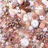 Llavero para Teléfono Móvil DIY Cuentas Sueltas Cuentas Acrílicas con Baño UV Cuentas Sueltas Pulsera Collar Hecho a Mano Cuentas Redondas Accesorios de Cuentas Sueltas