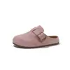 Pantuflas estilo Birkenstock para Niñas, Nuevo Modelo Primavera y Otoño 2026, Zapatillas de Exterior Cerradas, Zapatos Perezosos de Alta Calidad, Pantuflas de Moda