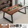 Juego de mesa y sillas de té en nuevo estilo Zen chino, mesa de té modelo 2026 nuevo, mesa de té grande simple para balcón de casa