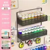 Estante de Almacenamiento de Cuentas Perler sin Taladro Estante de Pared Multicapa Estante de Clasificación y Exhibición de Materiales para Cuentas Perler Hecho a Mano DIY