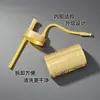 Hookah Bai Fu de Latón Filtro de Agua de Doble Propósito Hookah de Latón Hookah Metálico de Cuatro Usos para Hombres para Fumar