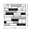Papel de Parede Explosões Transfronteiriças Adesivos Impermeáveis Nórdico 3D PVC Adesivos de Parede Papel de Parede de Espuma Papel de Parede Autoadesivo Cabelo
