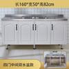 Gabinetes de Cocina Simples para Alquilar Gabinetes de Cocina de Acero Inoxidable Gabinete para Fregadero Gabinete para Estufa de Cocina Montaje Integrado Económico