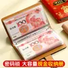 2026 Nuevo Modelo Cuaderno para Ahorrar Dinero Organizador de Efectivo Pequeño Libro de Contabilidad Libro para Ahorrar Dinero Carpeta para Almacenar Billetes Efectivo