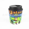 Copo de plástico para café 3D quente, filme adesivo interno, copo de café, copo de suco pp, copo de bebida quente para crianças