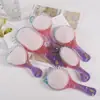 Peine de Resina de Amapola con Cojín de Aire Molde de Silicona DIY Ovalado Forma de Corazón Oreja de Gato Oso Bolsillo de Aire Peine de Masaje
