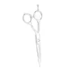 Tesoura Wanmei Hairdressing para Corte de Cabelo Infantil Tesoura para Cabelo de Bebê Gadget Prático para Cortar Cabelo de Bebê Conjunto Desbastador de Franja Tesoura de Dentes Planos