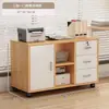 Archivero, Gabinete de Oficina de Pie con Cerradura, Gabinete de Oficina, Gabinete de Almacenamiento, Escritorio Pequeño, Gabinete Bajo, Gabinete de Almacenamiento