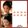 Pegatinas Faciales Brillantes de Año Nuevo Transfronterizas, Pegatinas para Cejas, Esquina del Ojo y Frente Estilo Antiguo Dunhuang, Pegatinas de Tatuaje Coloridas, Escenario de Disfraces Antiguos Hanfu