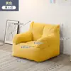 Sofá preguiçoso pode deitar e dormir em um pequeno sofá de quarto de apartamento, pufe individual, tatame, varanda, cadeira de lazer
