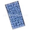 Manshu 3.5cm Mini Jabón de Flor de Rosa Despertar Pequeño Jabón de Flor de Rosa Ramo Inmortal Cubierta de Vidrio Material DIY