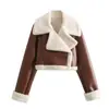 Comercio Exterior Ropa de Mujer al por Mayor 2023 Otoño e Invierno Nueva Chaqueta Corta Casual Urbana Street 9090