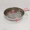 Filtro de grade de óleo para derramamento de óleo de aço inoxidável 304 resíduo de óleo resíduo de chá esmalte vidro cerâmica acessórios para panela de óleo vendas diretas da fábrica