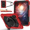 Adecuado para 2025 Redmi Pad2 Anticaída 11 pulgadas Xiaomi Pad2 Funda Protectora Silicona Reposamanos Giratorio Funda de Cuero